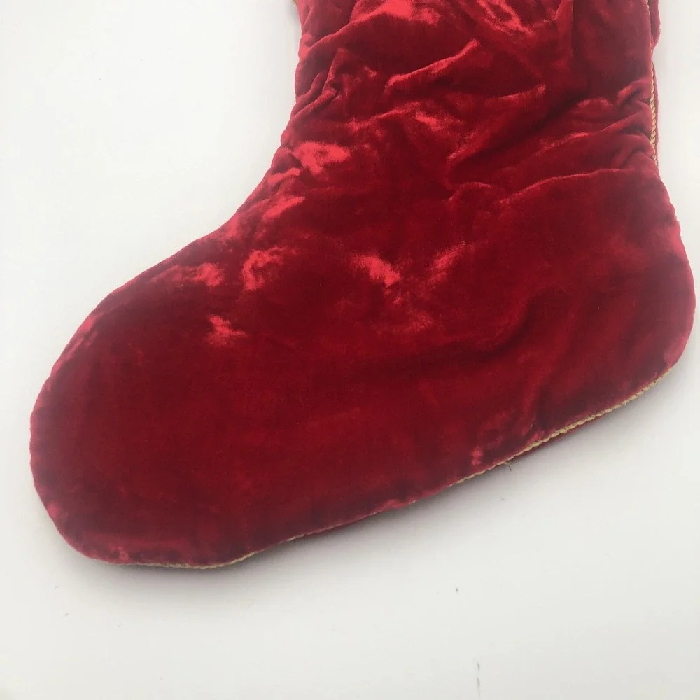 Christmas Stocking‎ Aldik Made In India Top 100% Viscose Lining Filling 100% Cot